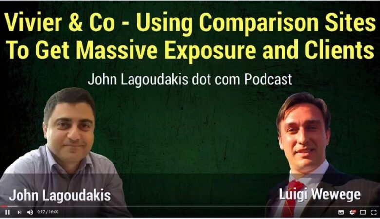 John Lagoudakis interview of Luigi Wewege, the CEO of Vivier & Co