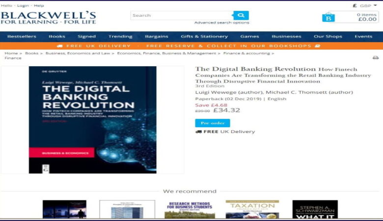 The Digital Banking Revolution Book – New Third Edition