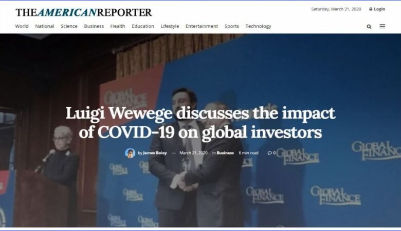 Wewege discusses the impact of COVID-19 on global investors