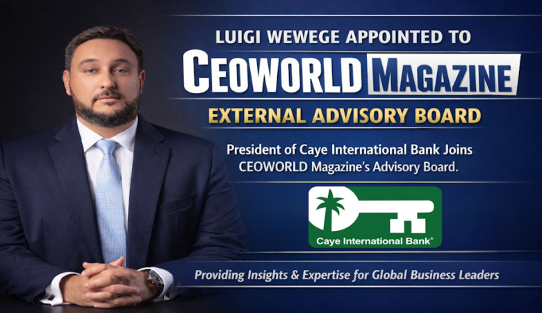 Luigi Wewege Appointed to CEOWORLD Mag’s Board